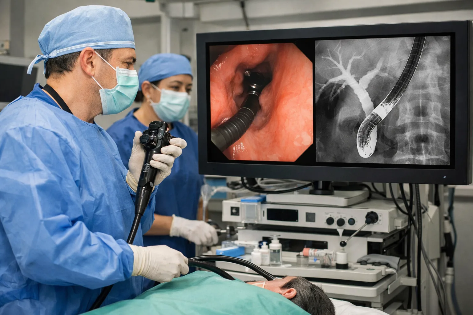 Colangiopancreatografía retrógrada endoscópica (CPRE)